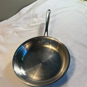 Stainless Steel Calphalon Frying Pan - Silver